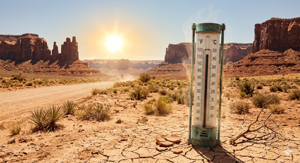 Hot Utah Desert