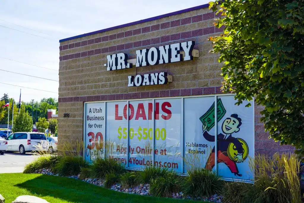 Mr Money Loans in South Ogden Utah - 3895 Washington Blvd South Ogden, UT 84403
